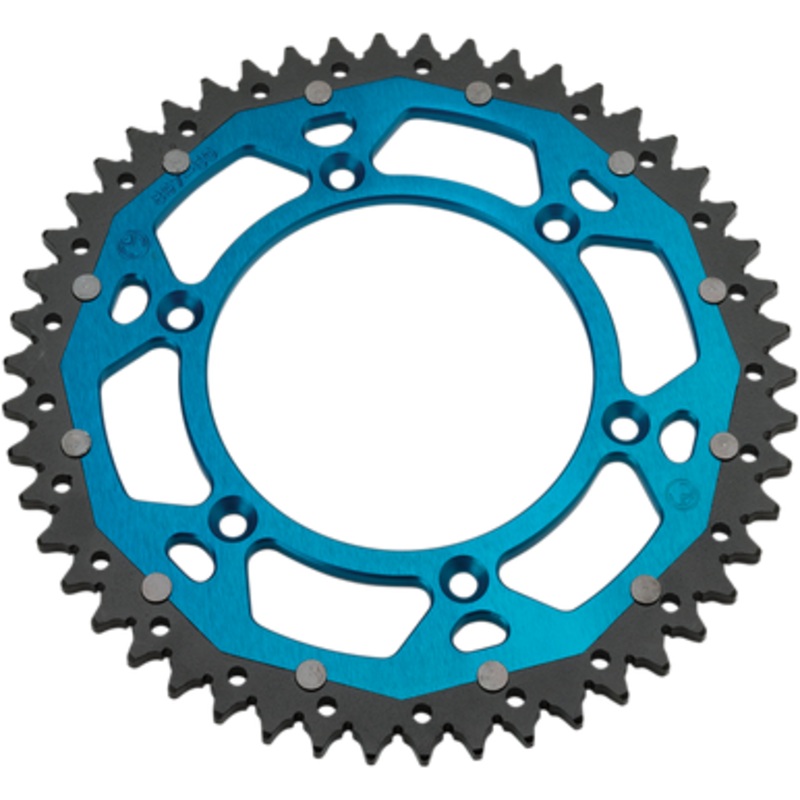 MOOSE RACING Dual Sprocket – Blue – 49 Tooth 1210-251-49-12X