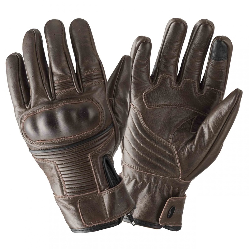 Rayven Vintage Leather Gloves – Brown