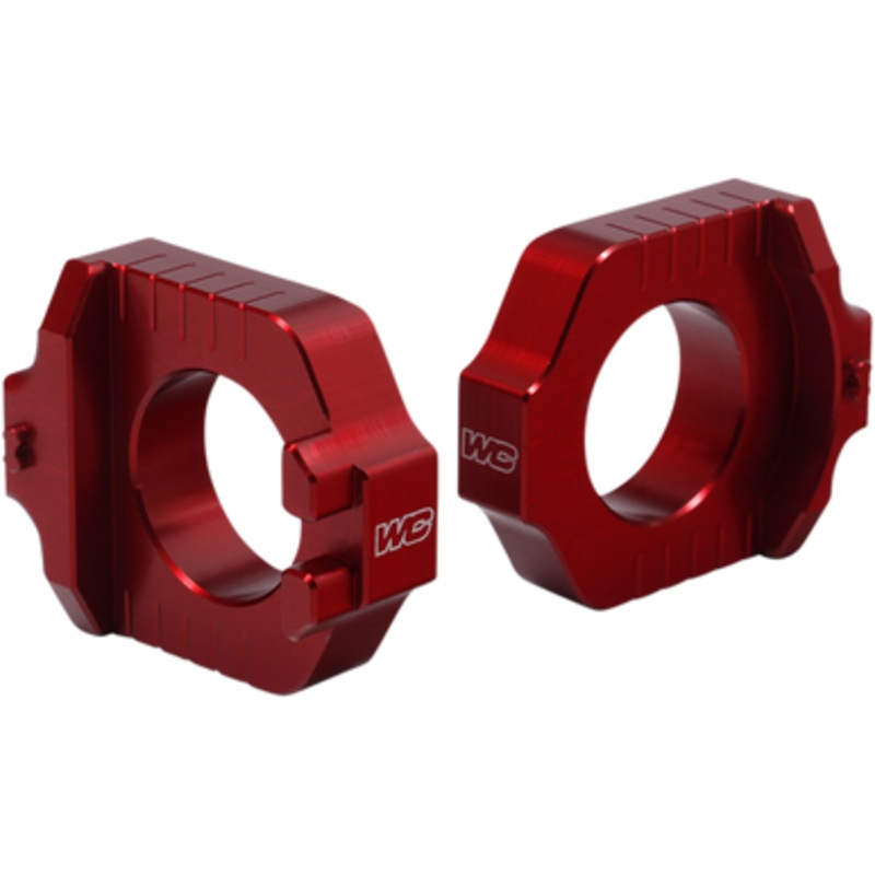 WORKS CONNECTION Elite Axle Block – Red 17-270