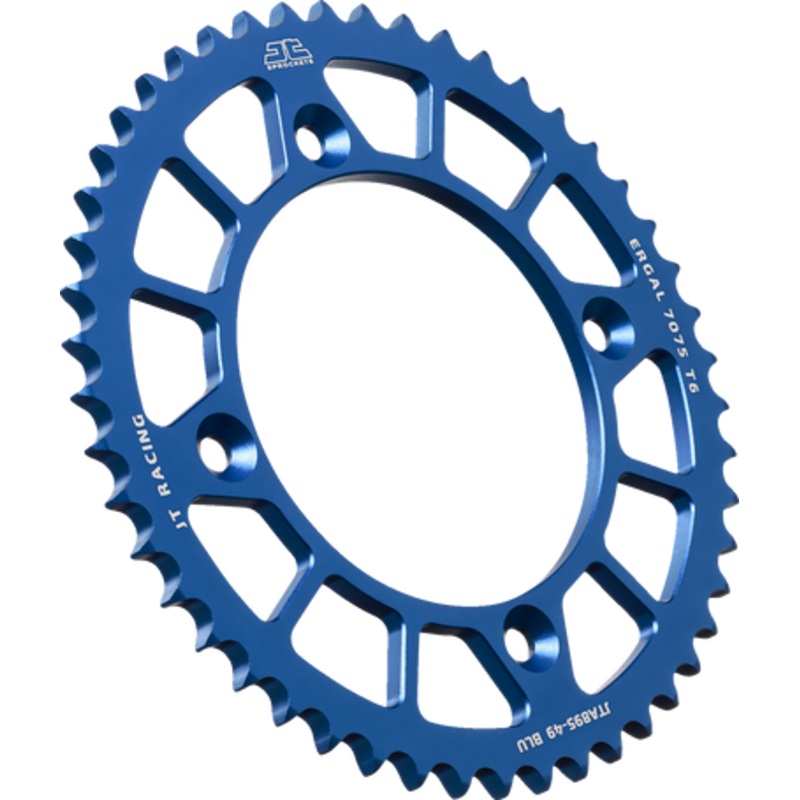 JT SPROCKETS Rear Sprocket – Aluminum – 49 Tooth – Blue – Gas Gas/Husqvarna/KTM JTA895.49BLU
