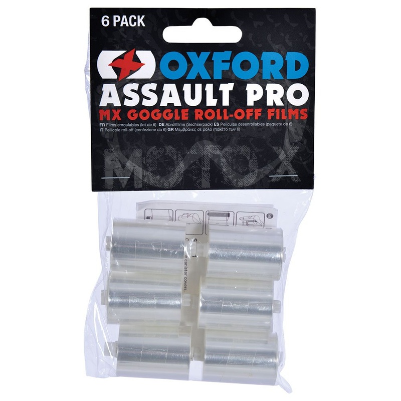 Oxford Assault Pro Roll-Off Films (6 pack)