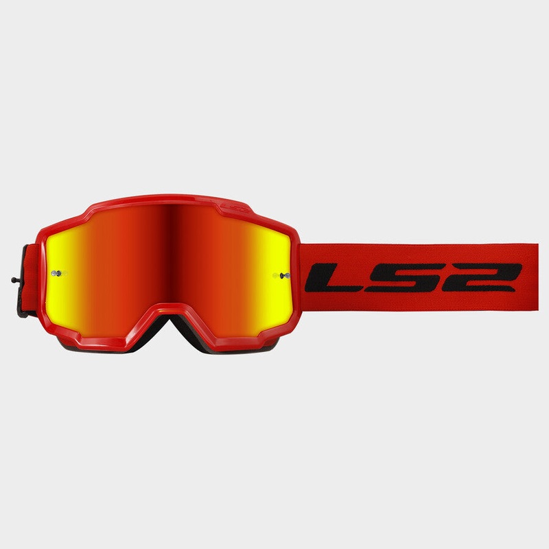LS2 Charger MX Goggles – Red