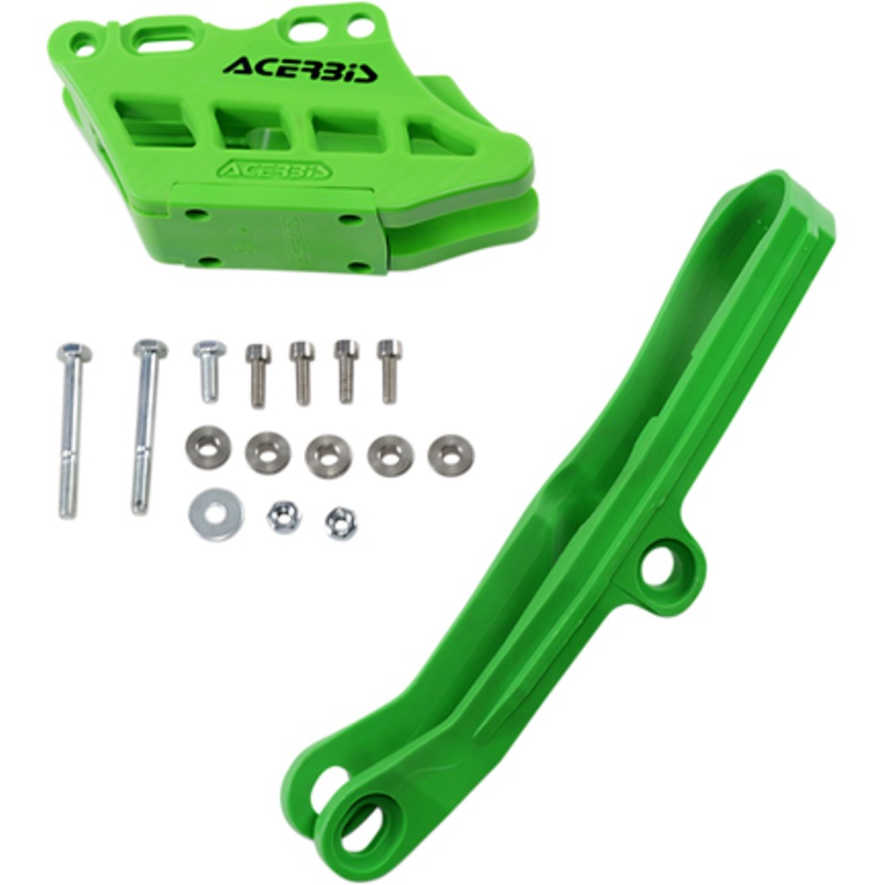 ACERBIS Chain Guide 2.0 and Slider Kit – Kawasaki KX450 – Green 2734950006