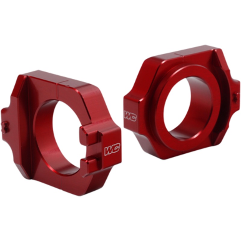 WORKS CONNECTION Elite Axle Block – Red 17-225
