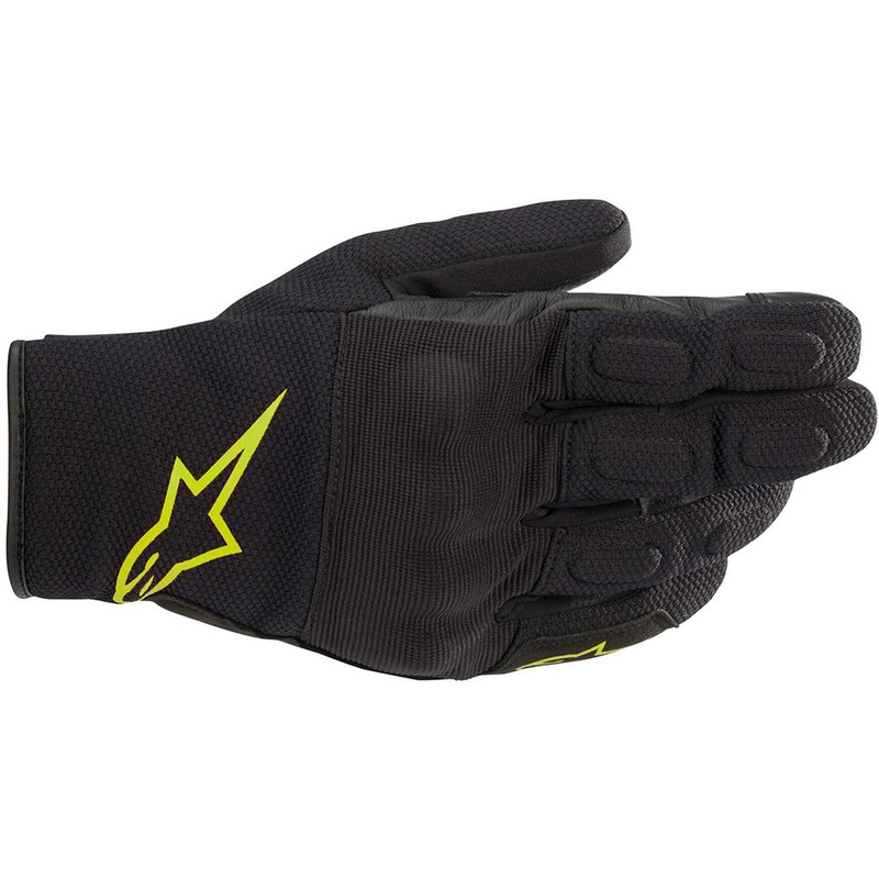Alpinestars S Max Drystar Gloves – Black / Fluo Yellow