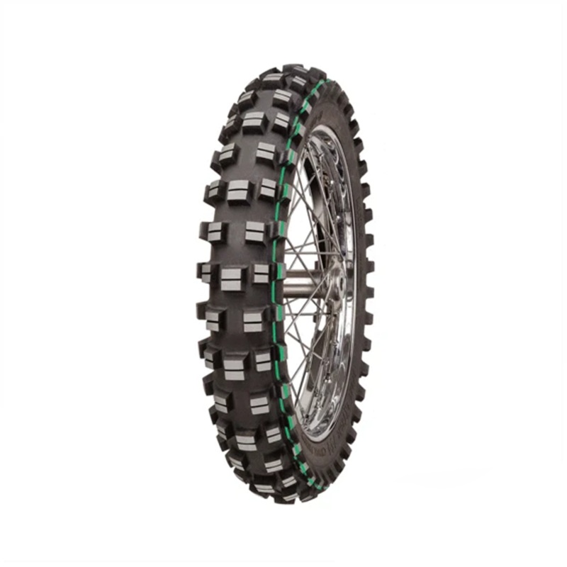 Mitas XT 754 Green Stripe Gummy Rear Tire