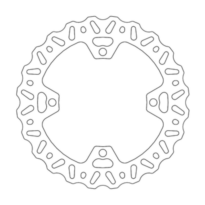 MOTO-MASTER Brake Rotor – Rear – Nitro 110358-PU