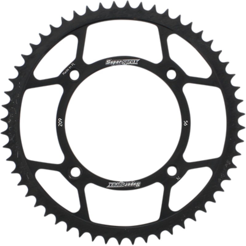 SUPERSPROX Steel Rear Sprocket – 56-Tooth RFE-209-56-BLK