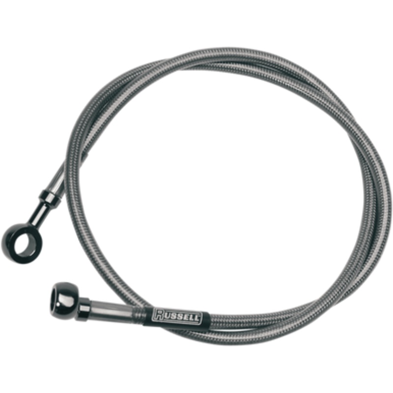 RUSSELL Brake Line – Front – Stainless Steel – 21″ – FX ’78-’83 R08909S