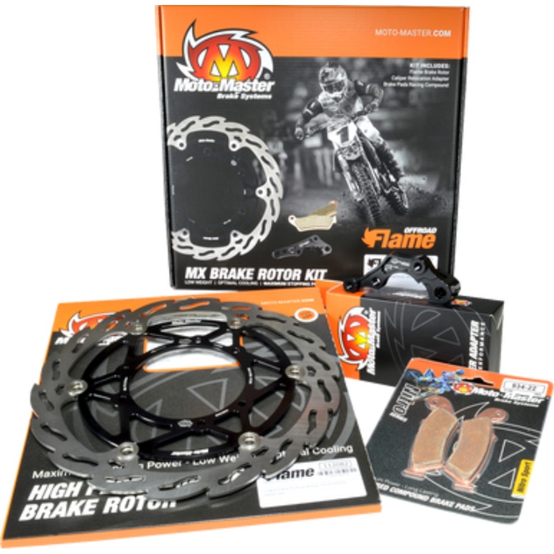 MOTO-MASTER Brake Rotor Kit – Flame Series – 270mm 310020-PU