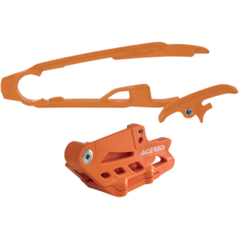 ACERBIS Chain Guide and Slider Kit – KTM – Orange 2314050036