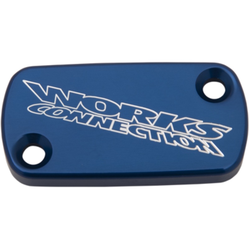 WORKS CONNECTION Brake Cover – Billet – Blue 21-001