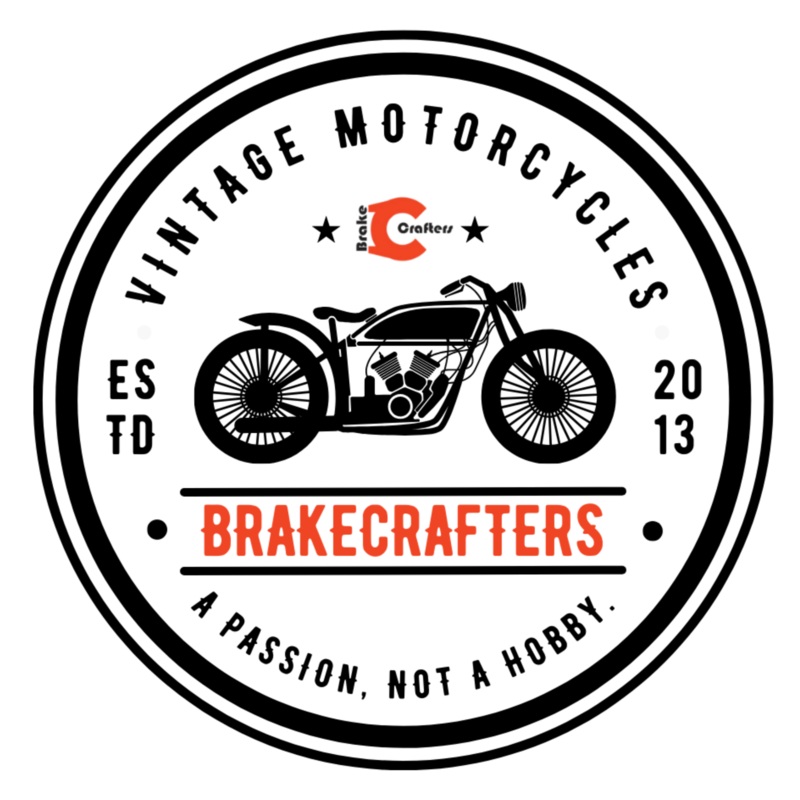 “Vintage Motorcycles” Sticker – 3″ x 3″