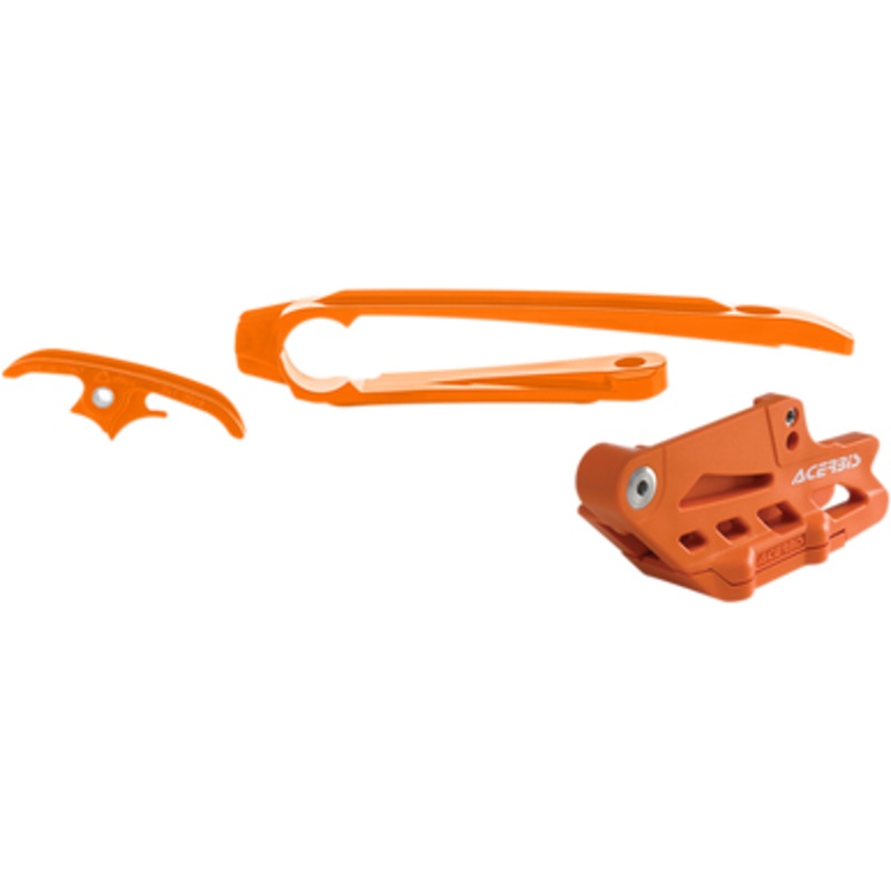 ACERBIS Chain Guide and Slider Kit – KTM EXC/EXC-F  – Orange 2630765226