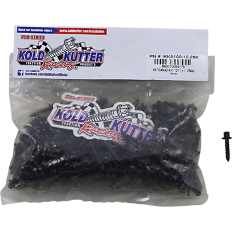 KOLD KUTTER Outlaw Screws – #12 – 11 x 1 – 250 Pack KKA100-12-250