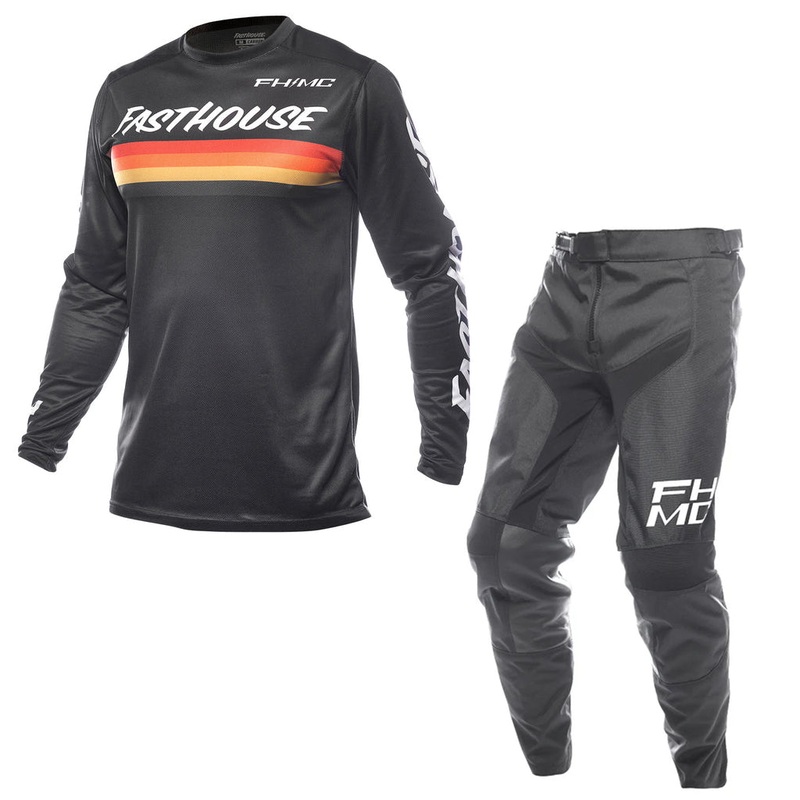 Fasthouse – Carbon Force Black MX Combo