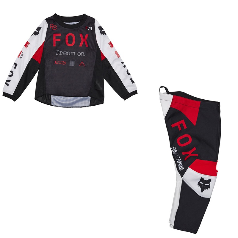 Fox – 2025 Kids 180 Race Spec Flo Red MX Combo