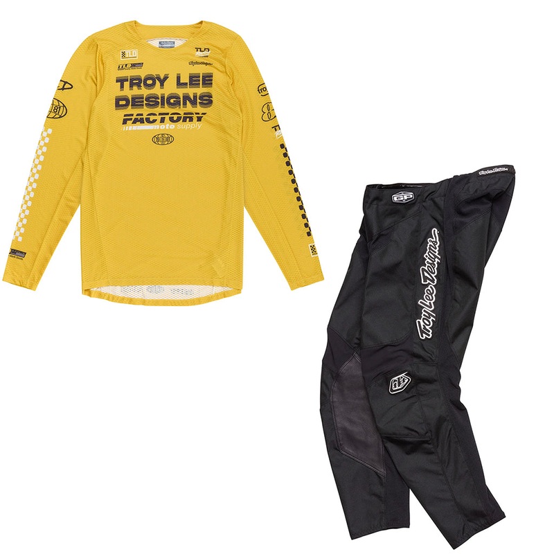 TLD – 2025 GP Pro Air Factory Gold/Black MX Combo