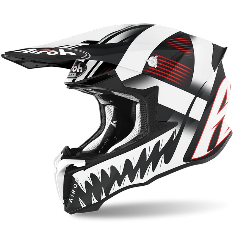 Airoh – Twist 2.0 Mask Matt Black/White Helmet