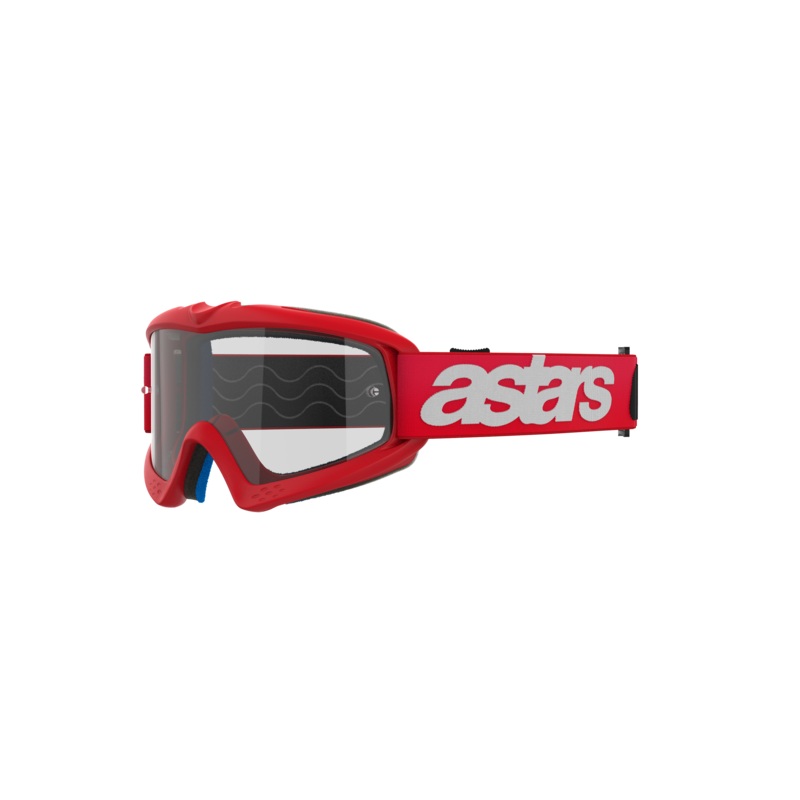 Alpinestars – Vision Youth Blaze Red Clear Lens Goggle
