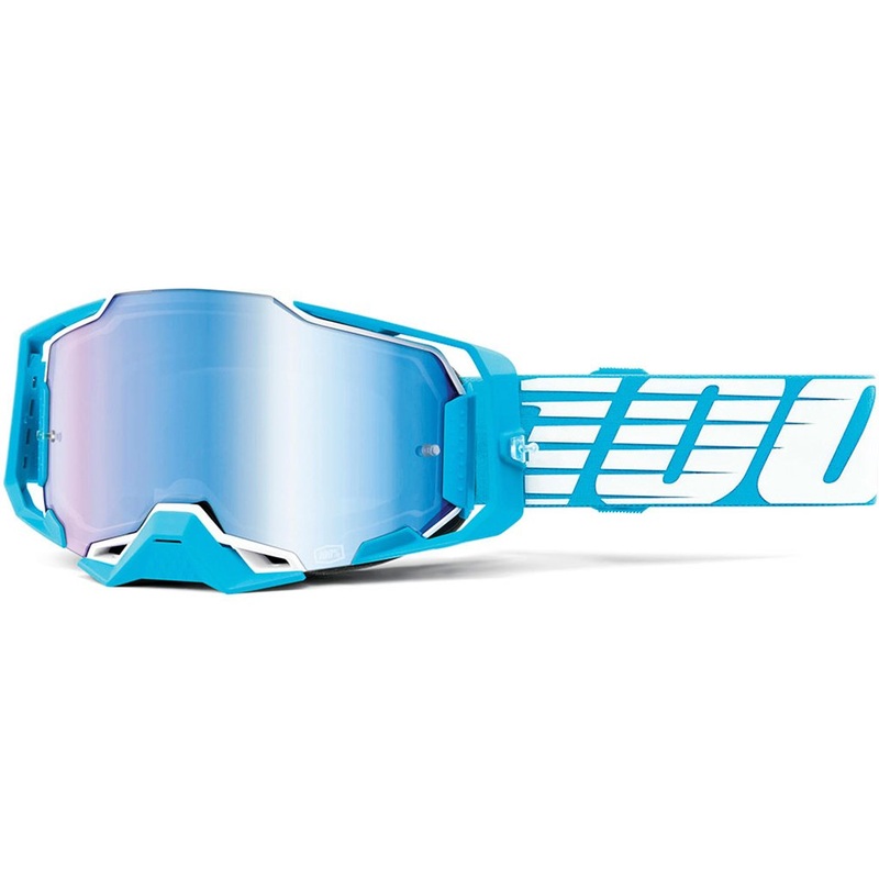 100% – Armega Oversized Blue Iridium Goggle