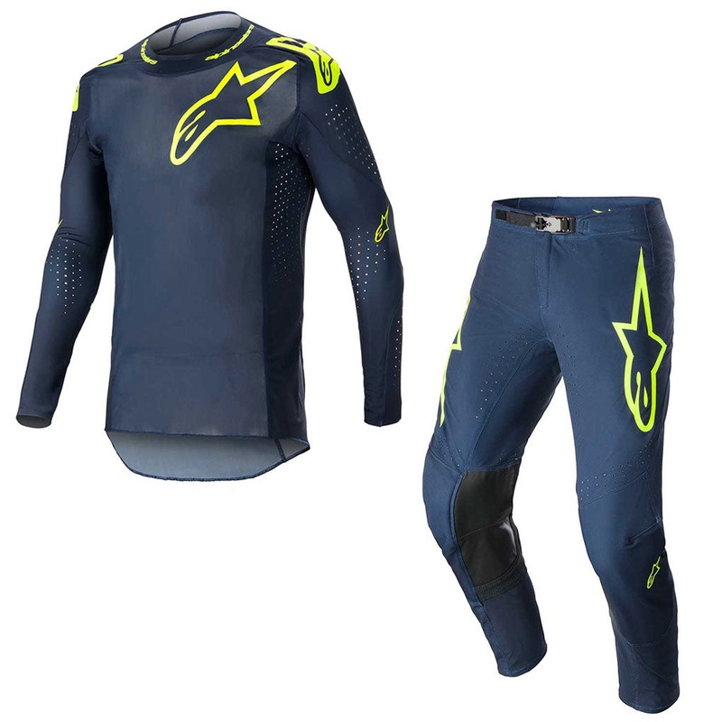 Alpinestars – 2023 Supertech Bruin Navy/Yellow MX Combo