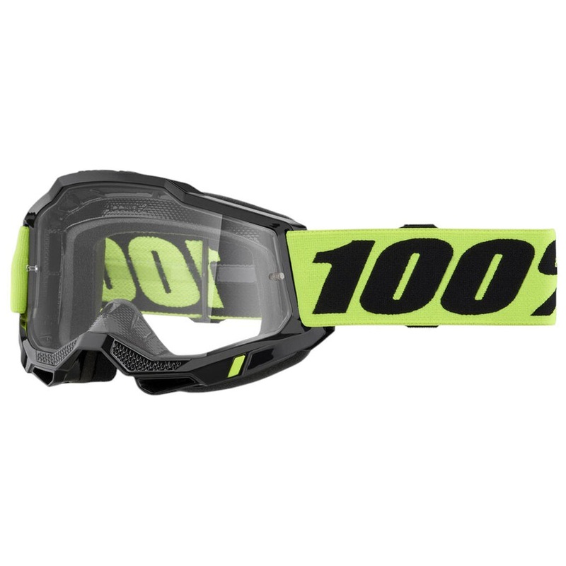 100% – Accuri 2 Neon Yellow Clear Lens Goggle