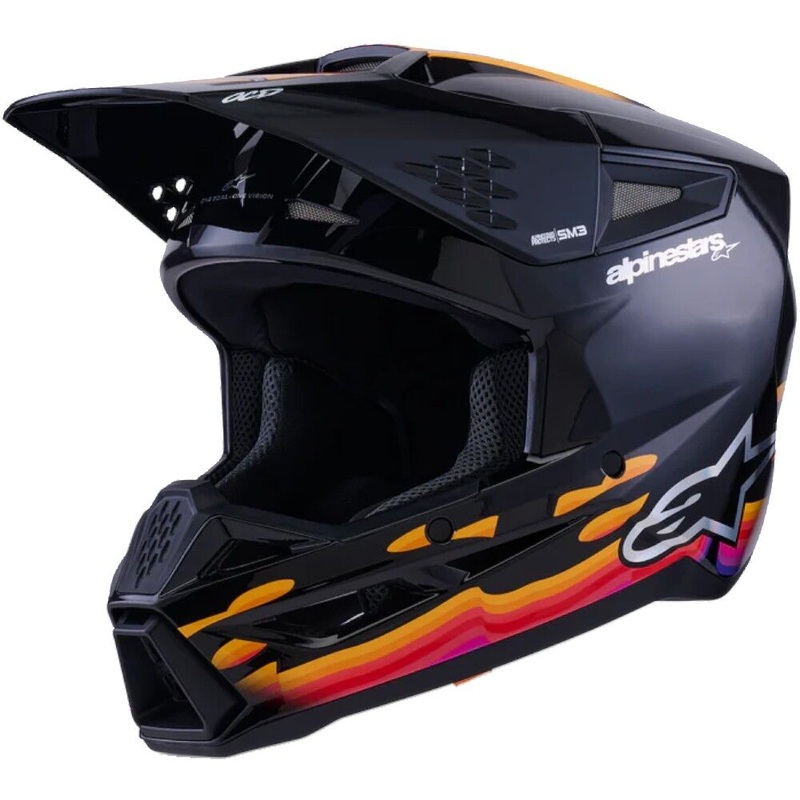 Alpinestars – 2026 SM3 Force Gloss Black Helmet