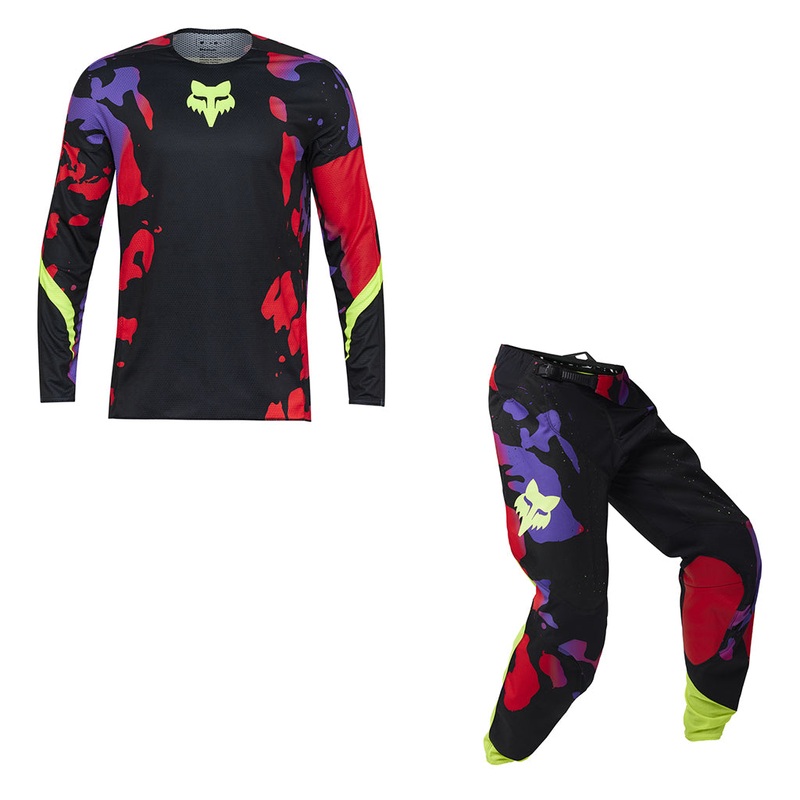 Fox – 2025 360 Throttle Black MX Combo