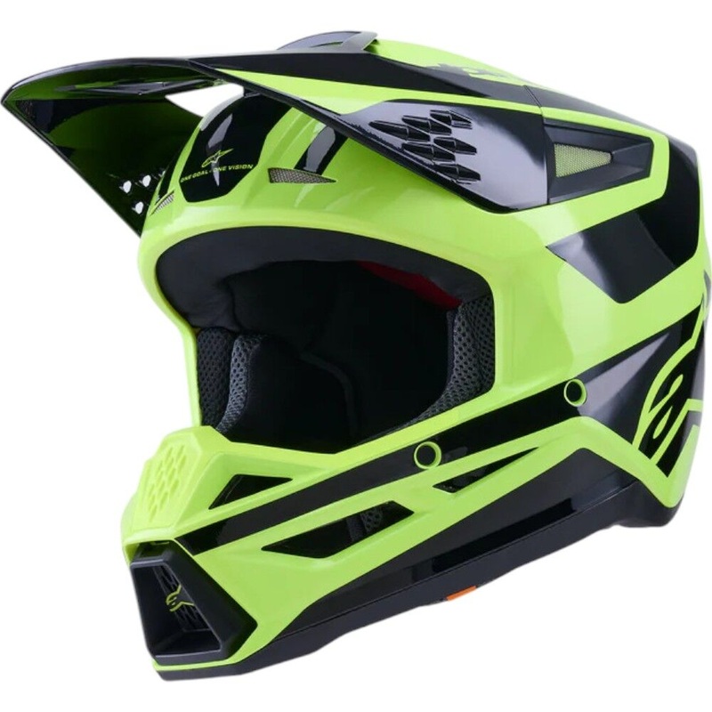 Alpinestars – 2025 SM3 Heat Fluoro Yellow/Black Helmet