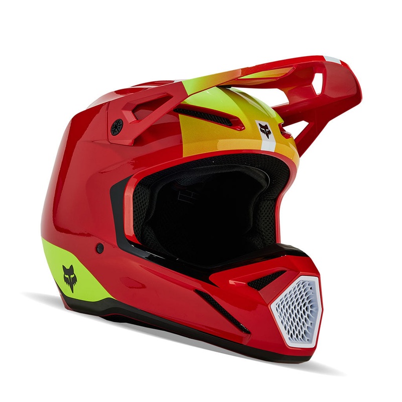 Fox – 2024 Youth V1 Ballast Flo Red Helmet