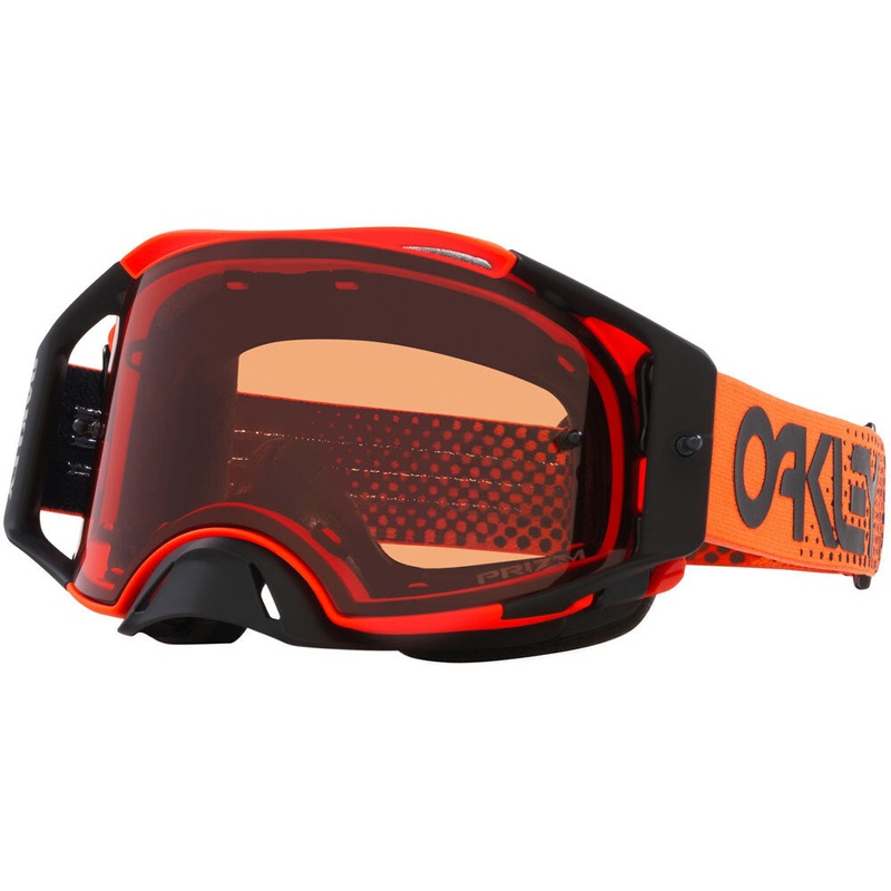 Oakley – Airbrake Moto B1B Orange/Black Prizm Bronze Lens Goggles