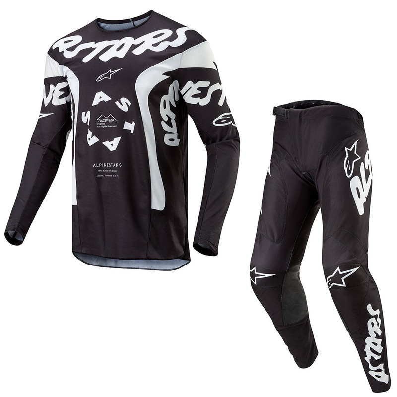 Alpinestars – 2024 Racer Hana Black/White MX Combo