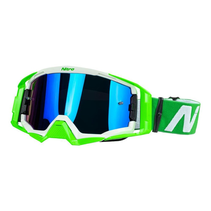 Nitro – NV-150 Green/White MX Goggles