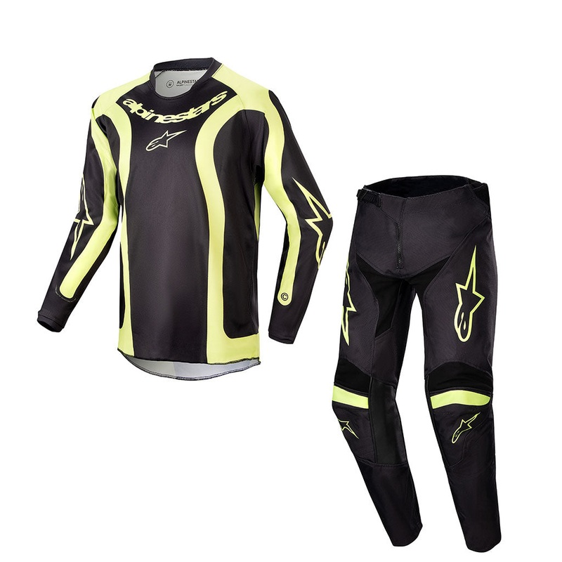 Alpinestars – 2024 Youth Racer Lurv Black/Yellow MX Combo