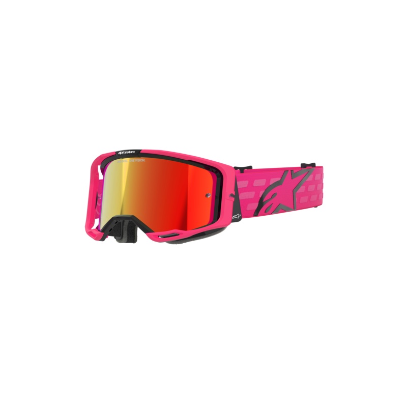 Alpinestars – Vision 8 Corp Pink Mirror Lens Goggle
